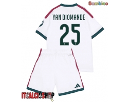 Real Madrid Yan Diomande #25 Prima Maglia Bambino 2026-27 Manica Corta (+ Pantaloni corti)